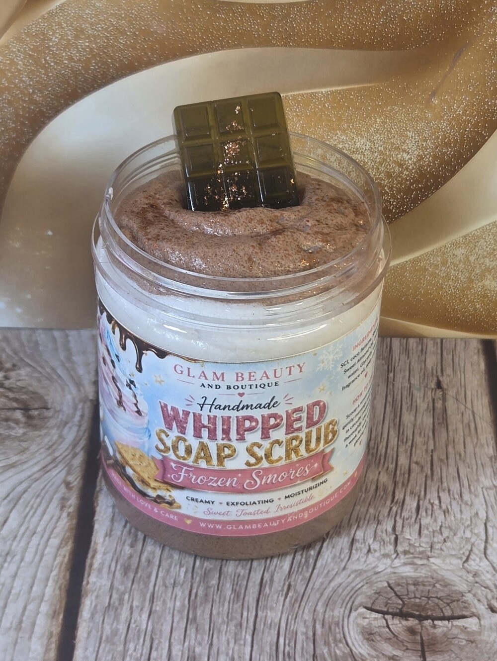 Frozen Smores Whipped Foaming Sugar Scrub. Exfoliating Body Wash & …